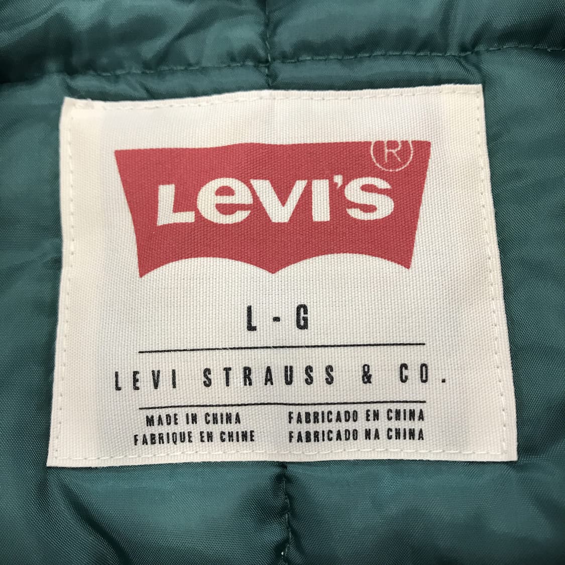 리바이스 웨스턴 퀼팅패딩셔츠 [L사이즈] 상품이미지5