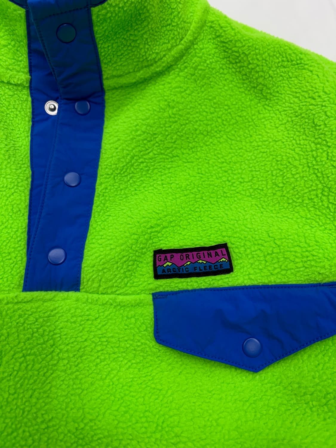 GAP 갭 아틱 플리스 스냅 풀오버 집업 후리스 상품이미지6