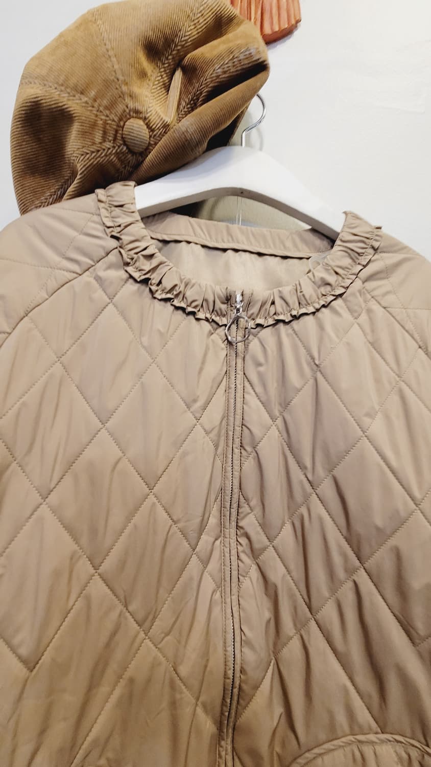 안지크 캐시미어 충전 경량패딩 .벨라디터치 와이드팬츠 상품이미지5