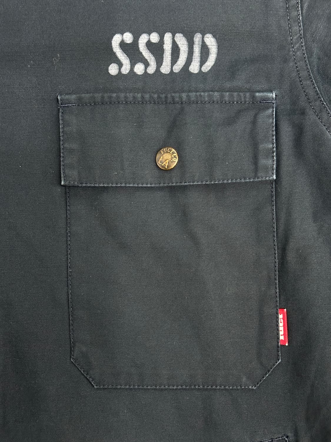 FUCT SSDD A-2 덱 자켓 L 상품이미지6