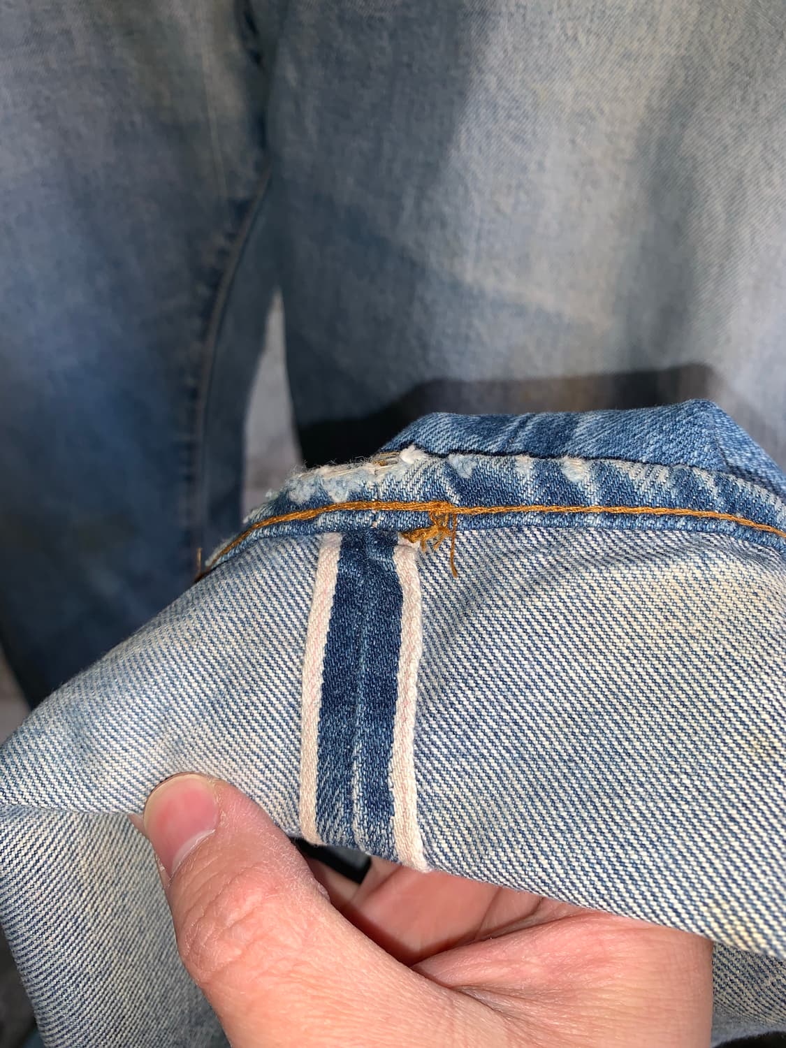 80년대 리바이스 셀비지 데님 팬츠 44인치 상품이미지7