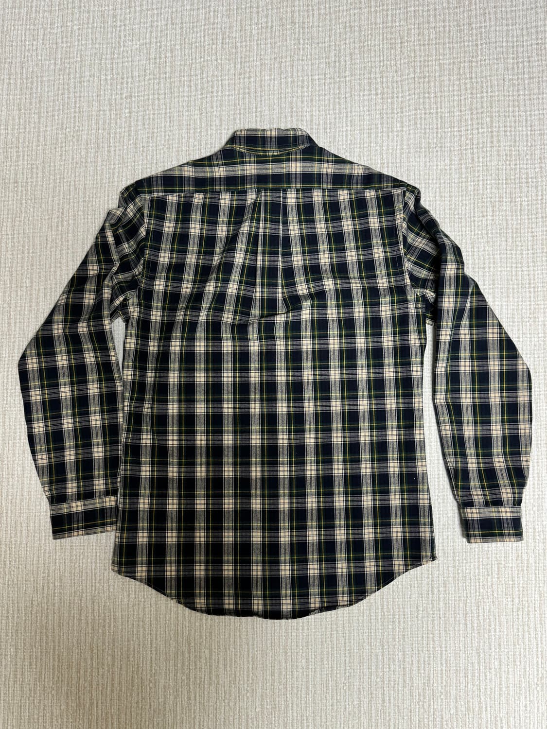 M) 폴로 셔츠 체크 커스텀핏 상품이미지2