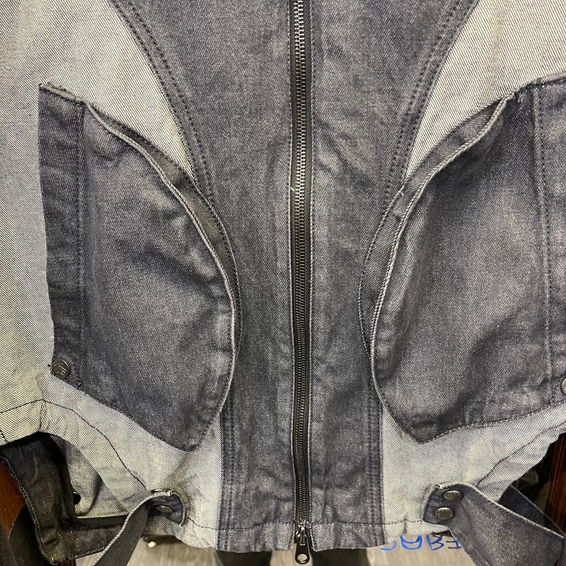 애드오프 데님 자켓 상품이미지4