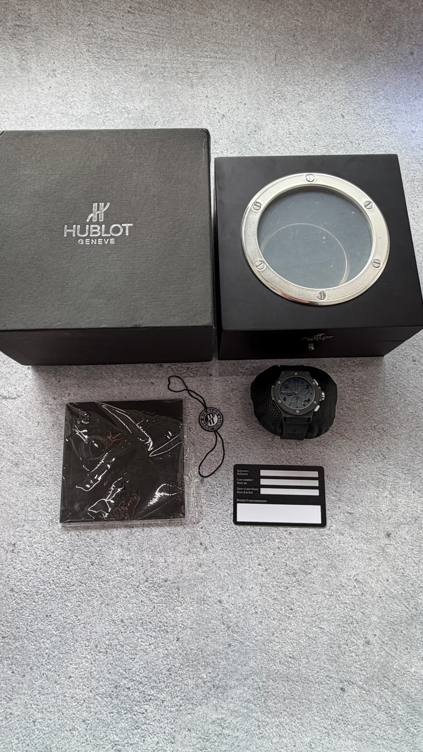 위블로 빅뱅 블랙 에디션 301.CX.134.RX 시계 판매합니다. 상품이미지9