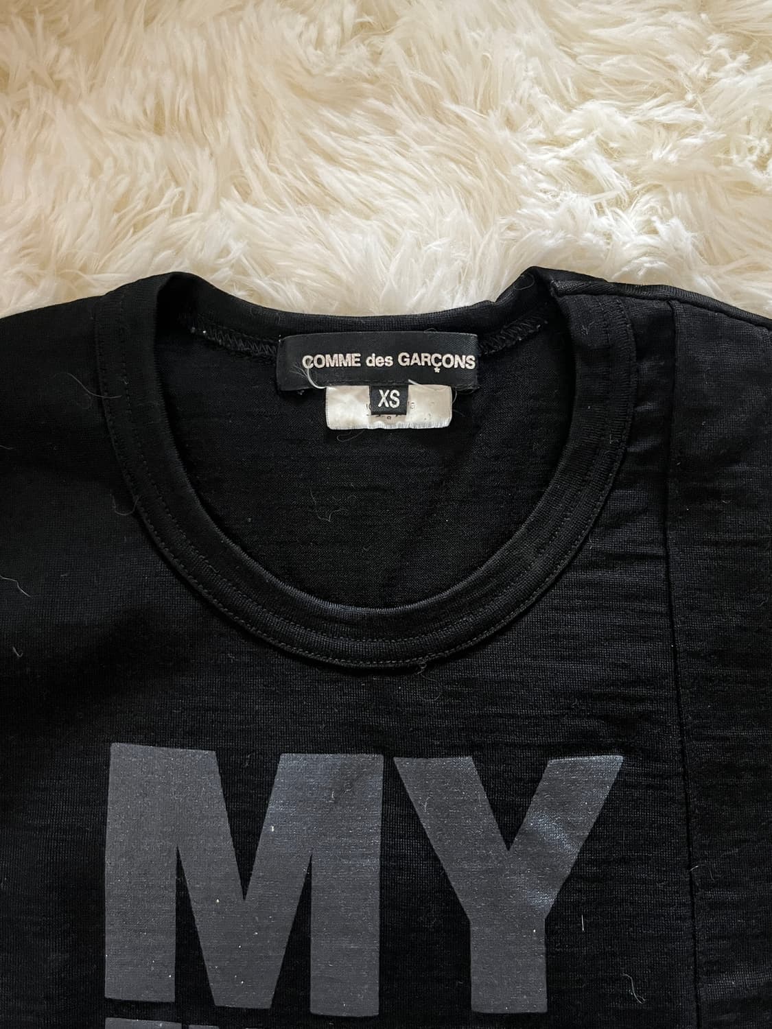 2014 꼼데가르송 자유와 혁명 정신 울 니트 롱 슬리브 긴팔 니트 상품이미지3