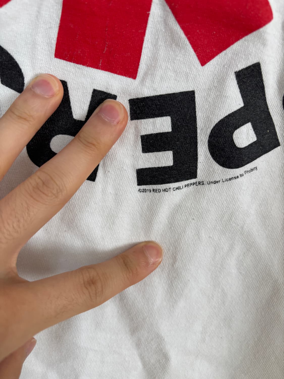 레드핫칠리페퍼스 2019 로고 티셔츠 상품이미지4