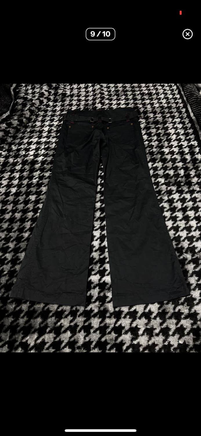 Y2k 벨트 부츠컷 바지 상품이미지9