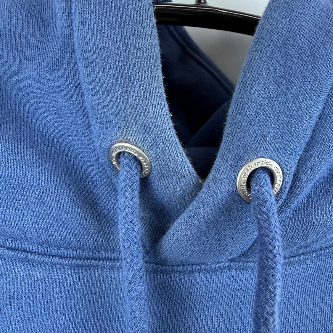 (M) 마하그리드 로고 후드 티 블루 상품이미지4