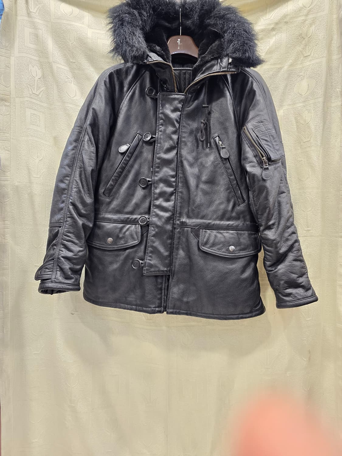카도야 KADOYA N-3R (M.I.R SPEC) 가죽자켓 95~100 상품이미지1