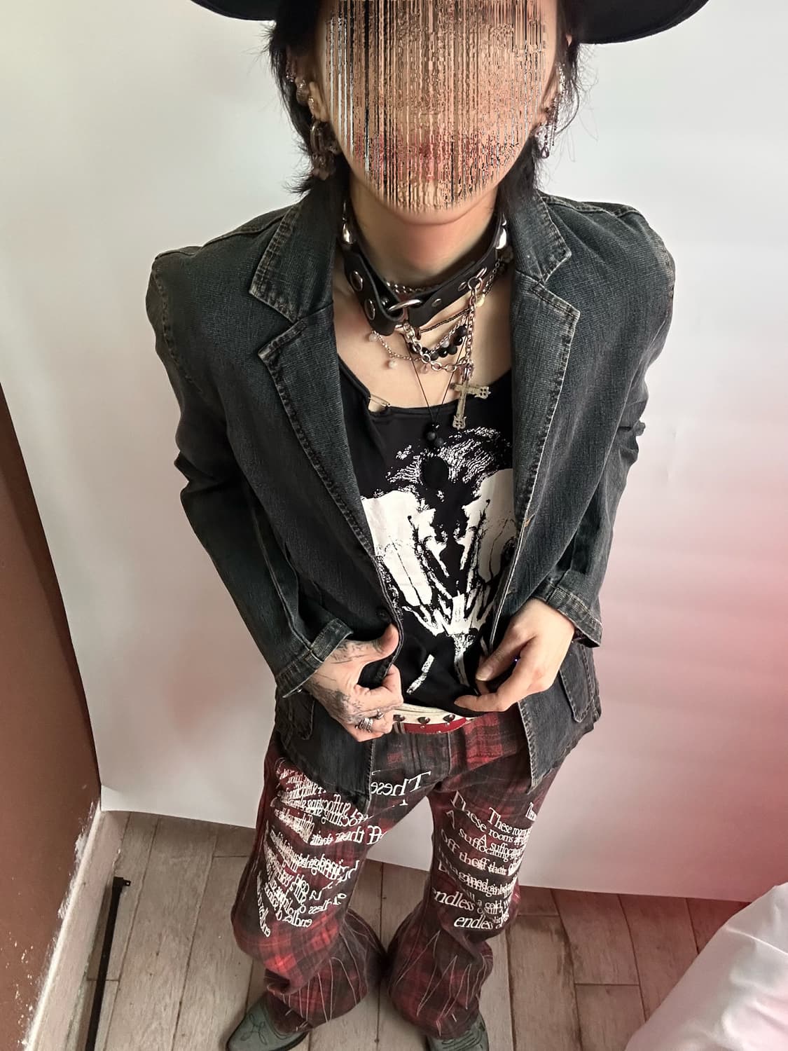 stitch point denim jacket 상품이미지2