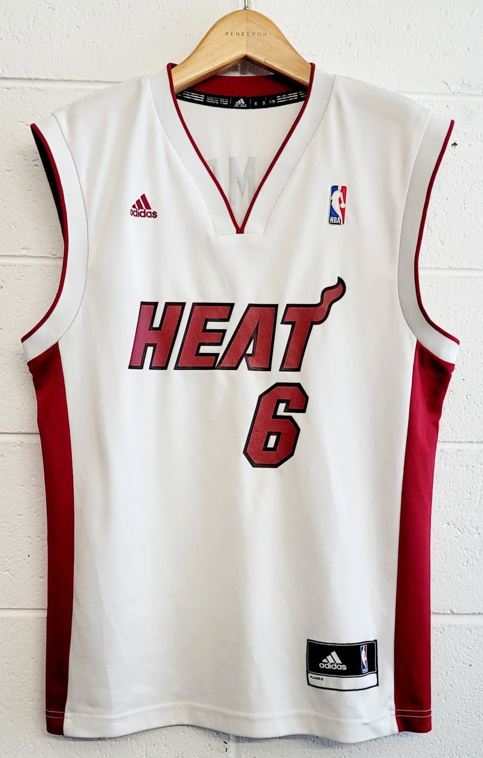 아디다스 NBA 마이애미 히트(No.6 르브론제임스) 져지(유니폼) 상품이미지1