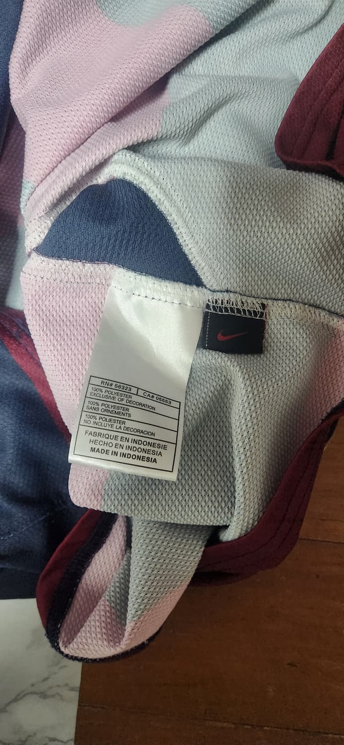 07-08 아스날 써드 긴팔 No.19 GILBERTO 나이키 유니폼 상품이미지8