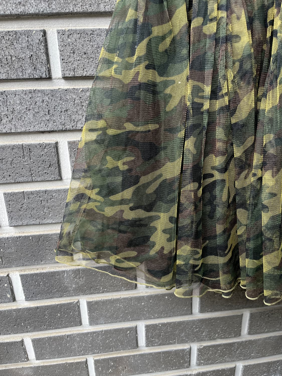 더블 튤 스커트 카모플라쥬 상품이미지4