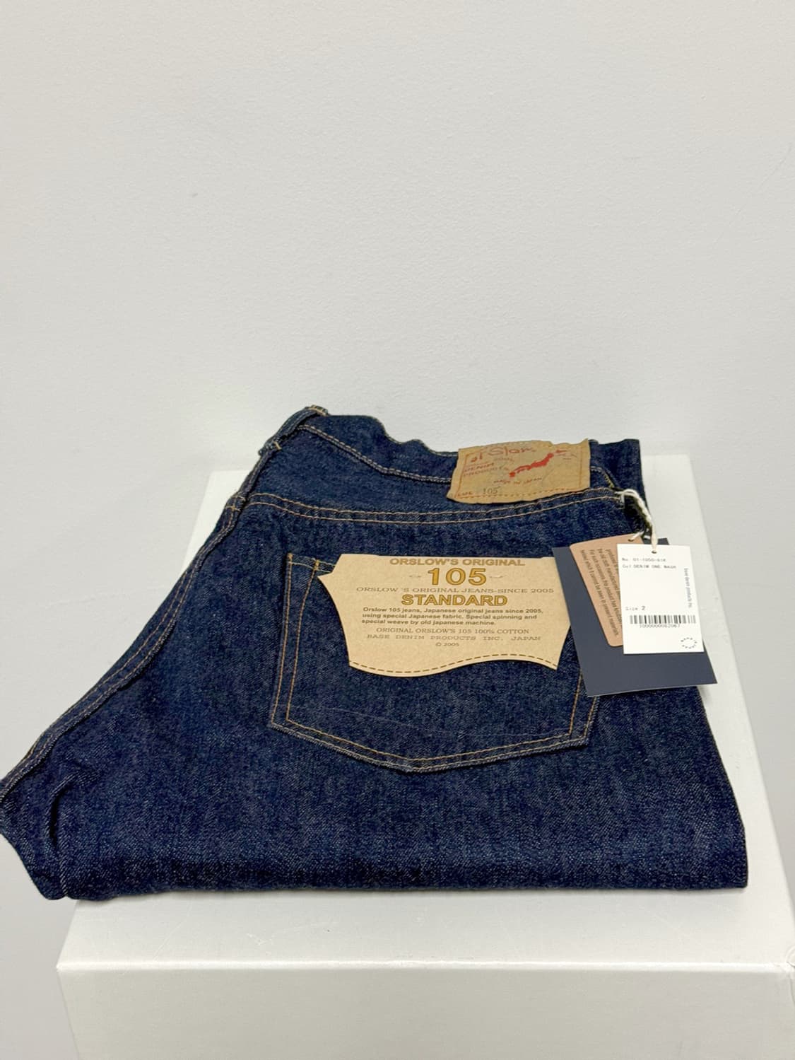 오어슬로우 Orslow 105 원워시 스탠다드 셀비지 데님 3 상품이미지3