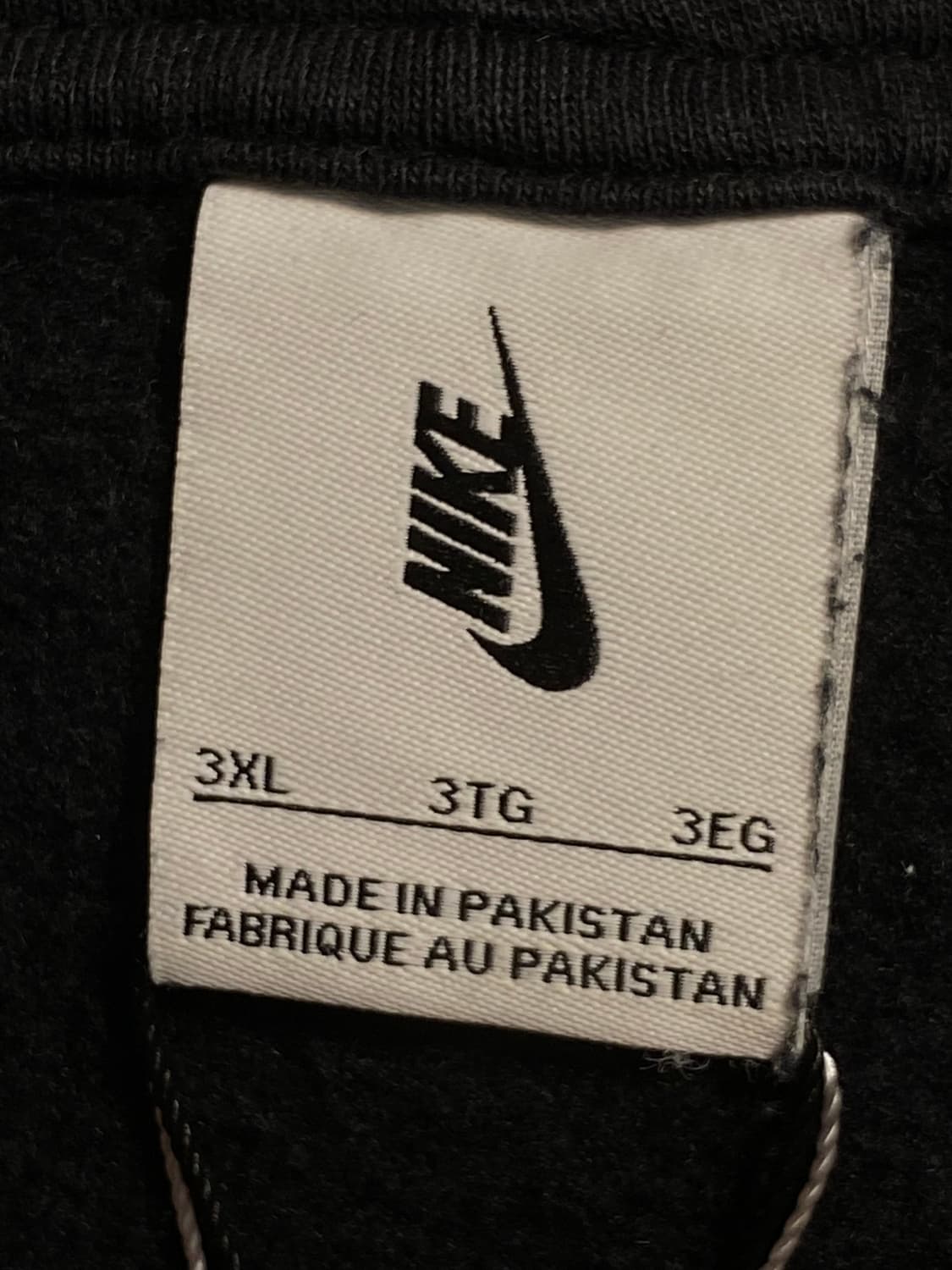 나이키 블랙 로고 후드  상품이미지5