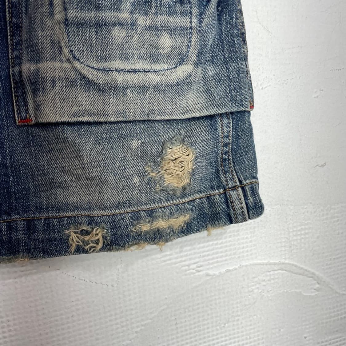 카고 미니 데님 스커트 상품이미지8