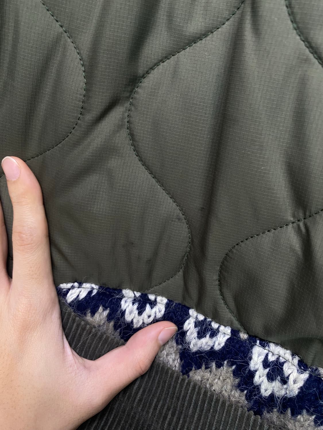 앤더슨벨 퀼팅 자켓 S 상품이미지8