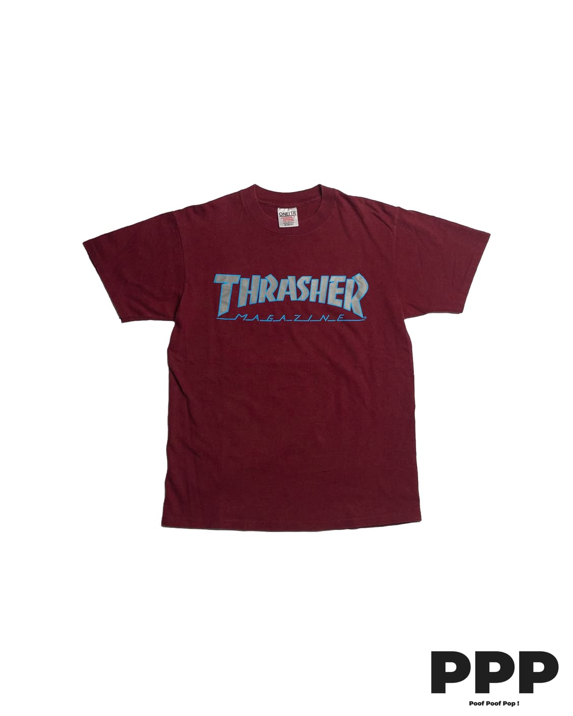 90's 미제 Thrasher 스케이트 빈티지 티셔츠 상품이미지2