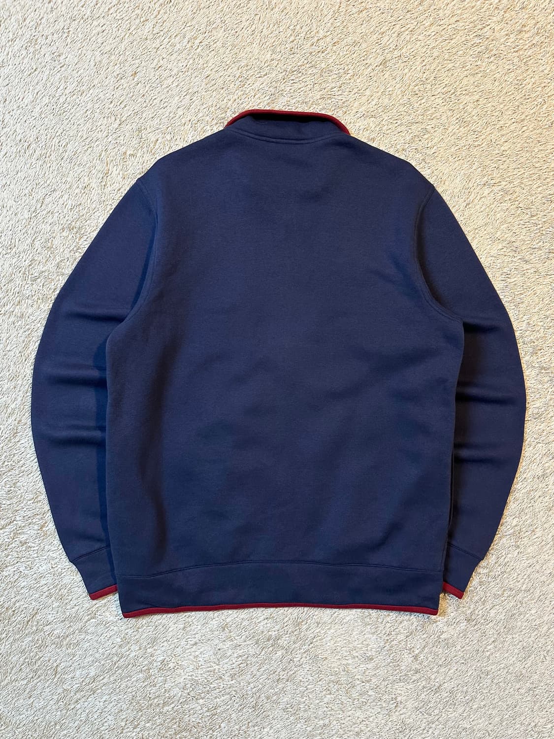 희귀) 아디다스 NBA 클리브랜드 코튼 트랙탑 져지 네이비 버건디 상품이미지4