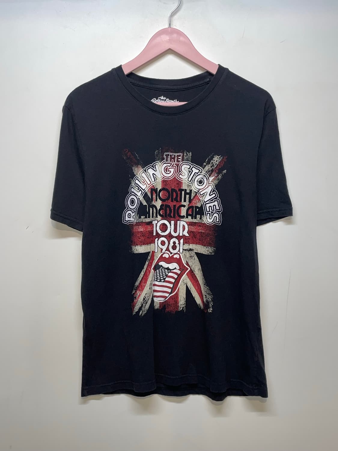 롤링스톤즈 1981 투어 스타일 티셔츠 상품이미지2