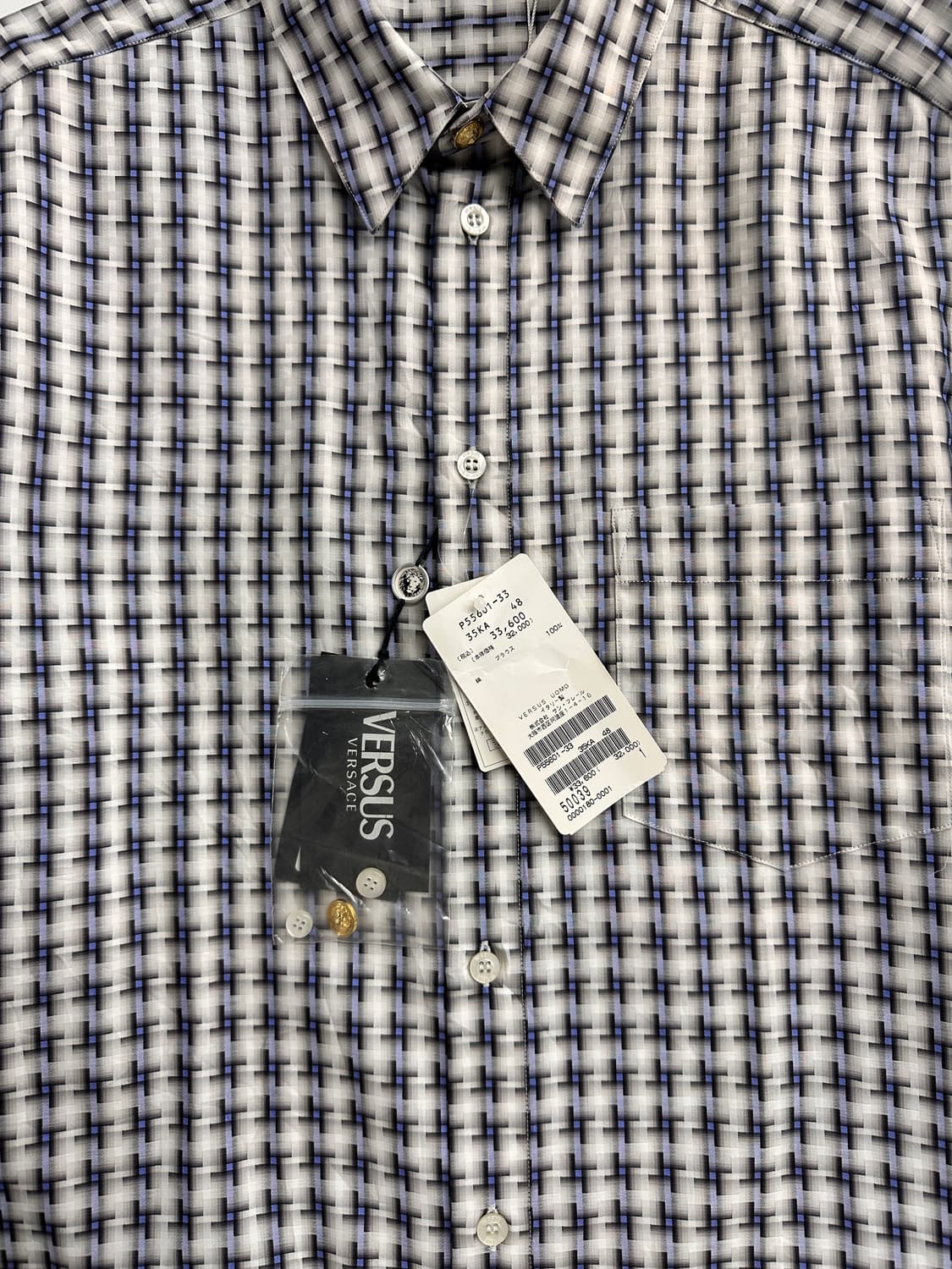 Versus Versace 체크셔츠 상품이미지3