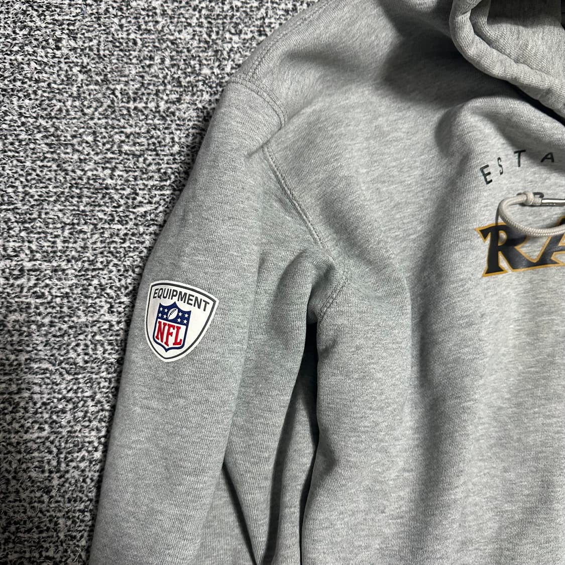 (XL추천) 나이키 NFL 볼티모어 레이븐스 후드티 그레이 상품이미지3