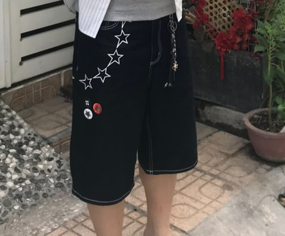 데님 버뮤다 상품이미지3