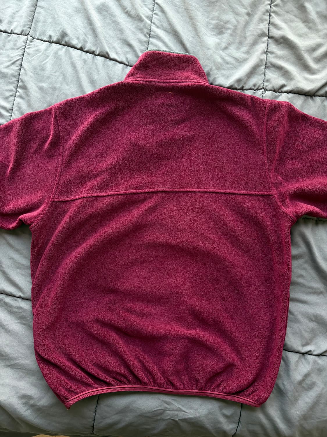 더레스큐 플리스 풀오버 버건디 L 상품이미지2