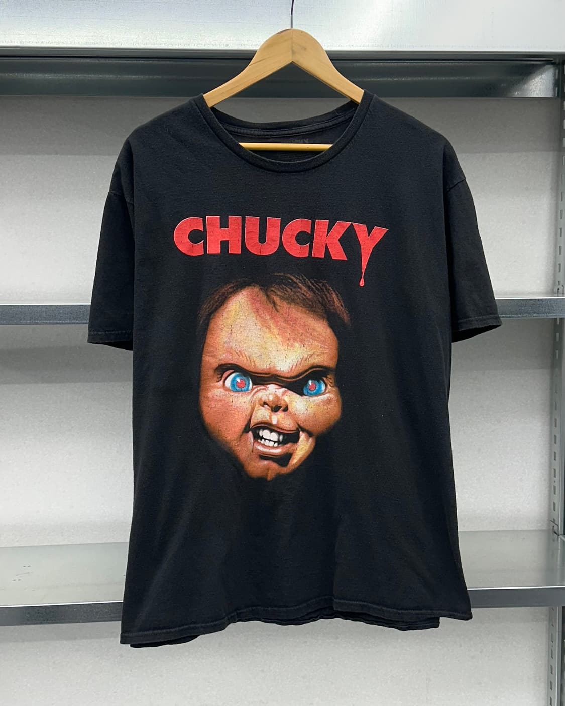 (2XL)00'S CHUCKY 빈티지반팔-M1715 상품이미지1