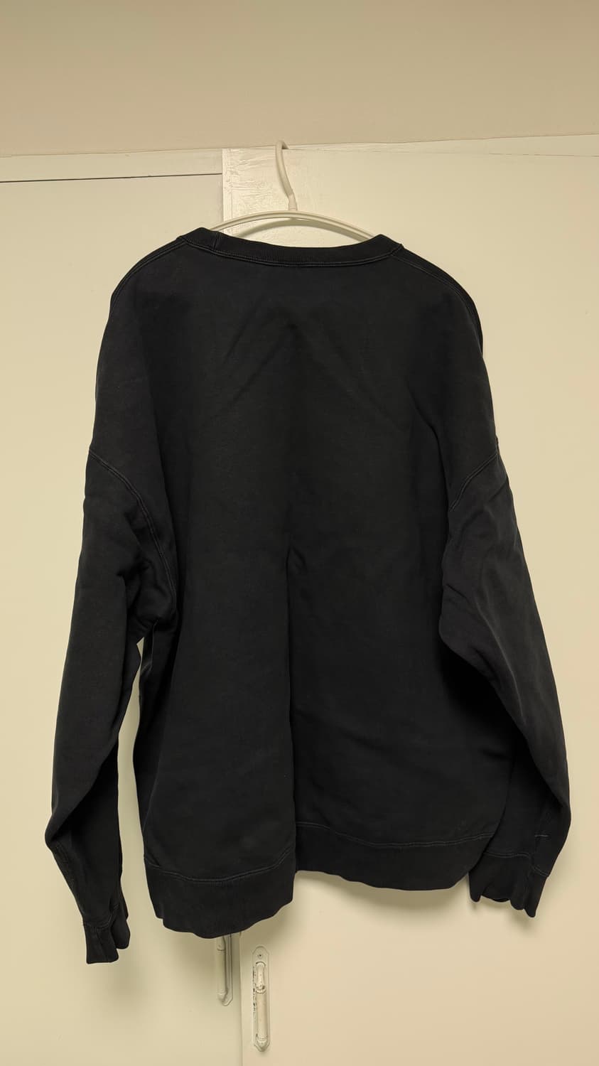 나이키 NRG 솔로 스우시 크루 플리스 블랙 색상 맨투맨 XL  상품이미지4