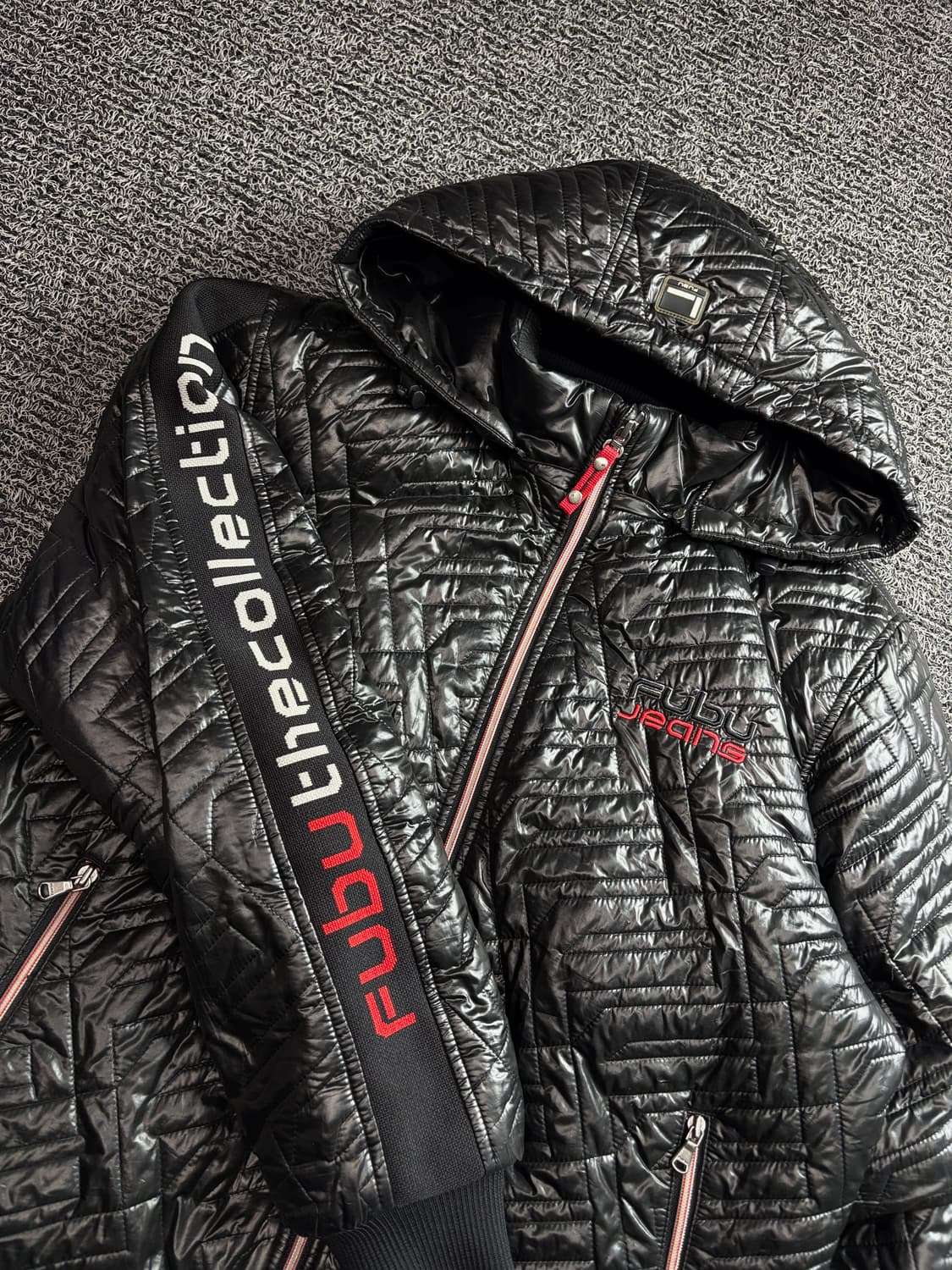 후부 올드스쿨 킐팅 경량 패딩 점퍼 3601 상품이미지3