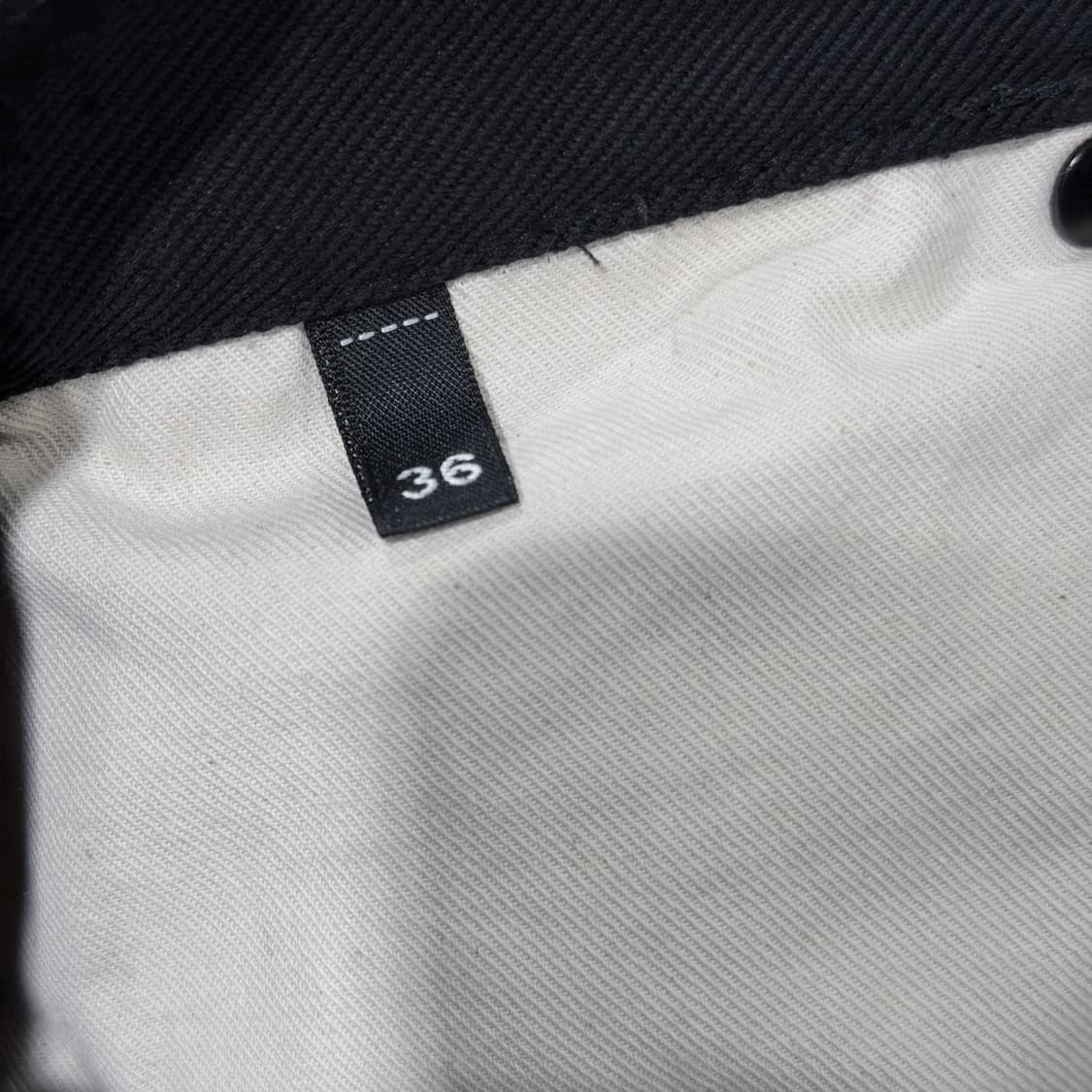 (A+/36) / 톰포드 로고패치 블랙 데님 팬츠 상품이미지6