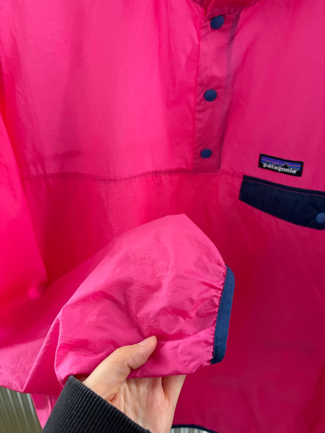 Patagonia houdini pullover anorak pink 상품이미지4