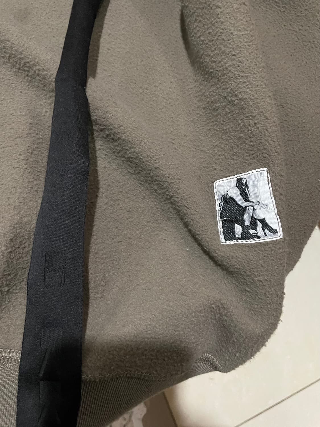 릭오웬스 김프 후드집업 xl 상품이미지2