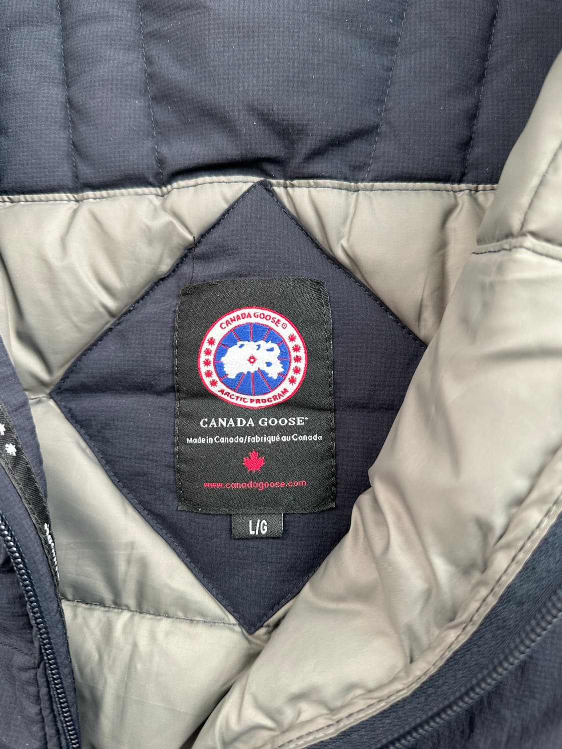 캐나다구스 후드 경량패딩 L(95-100) 정품 상품이미지4