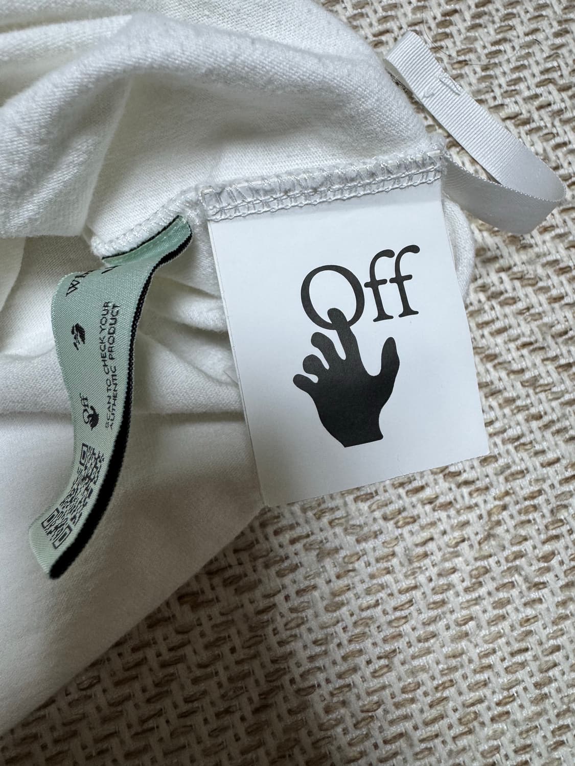 [정품] 오프화이트 티셔츠 2xl 상품이미지4