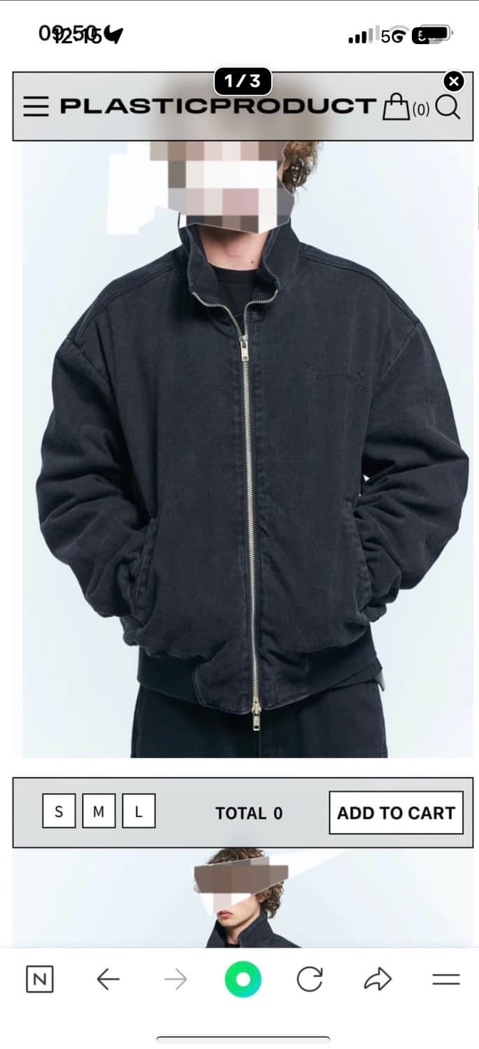 플라스틱 프로덕트 알포인트 자켓 s 상품이미지1