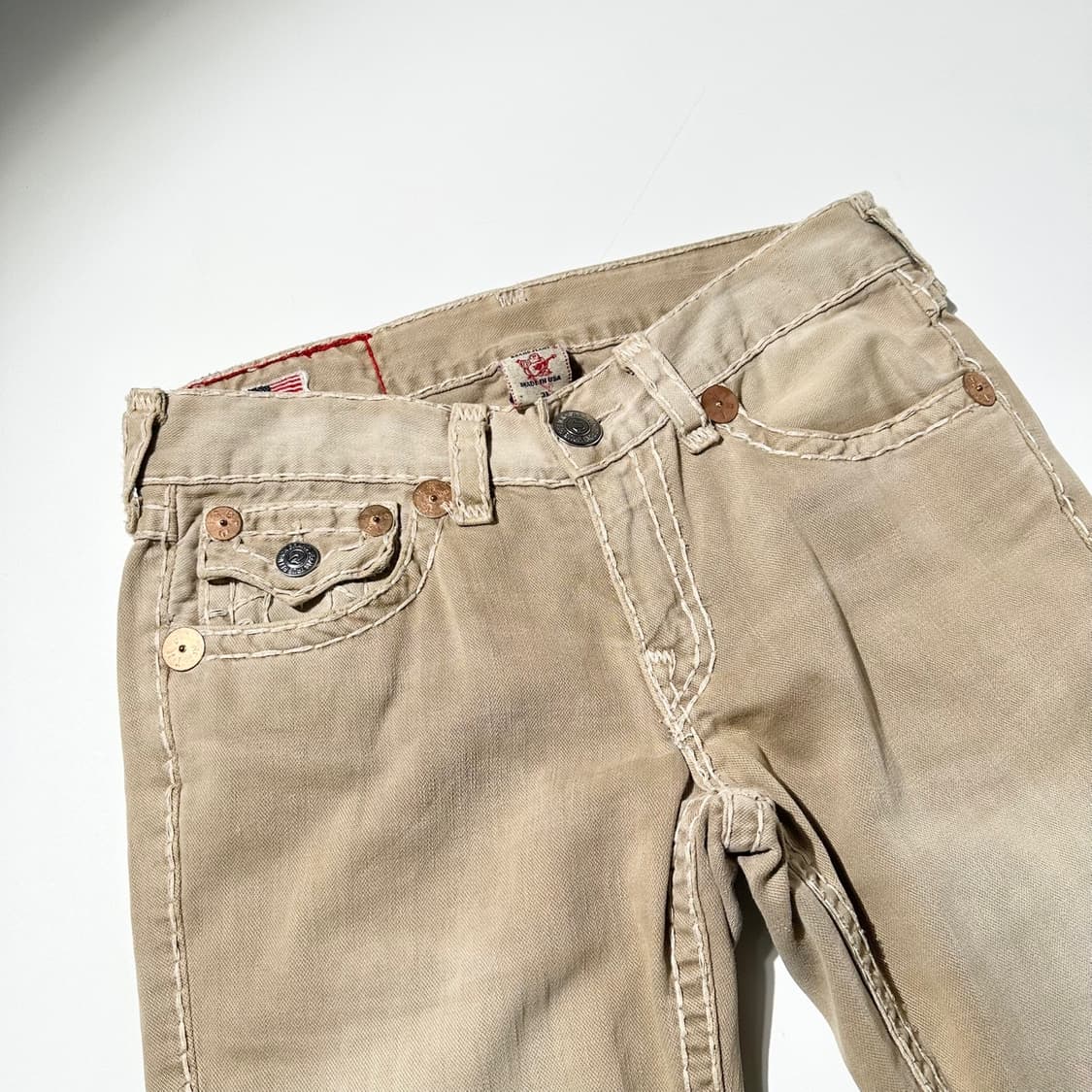 트루릴리전 빌리 슈퍼 티 데님 팬츠 상품이미지7