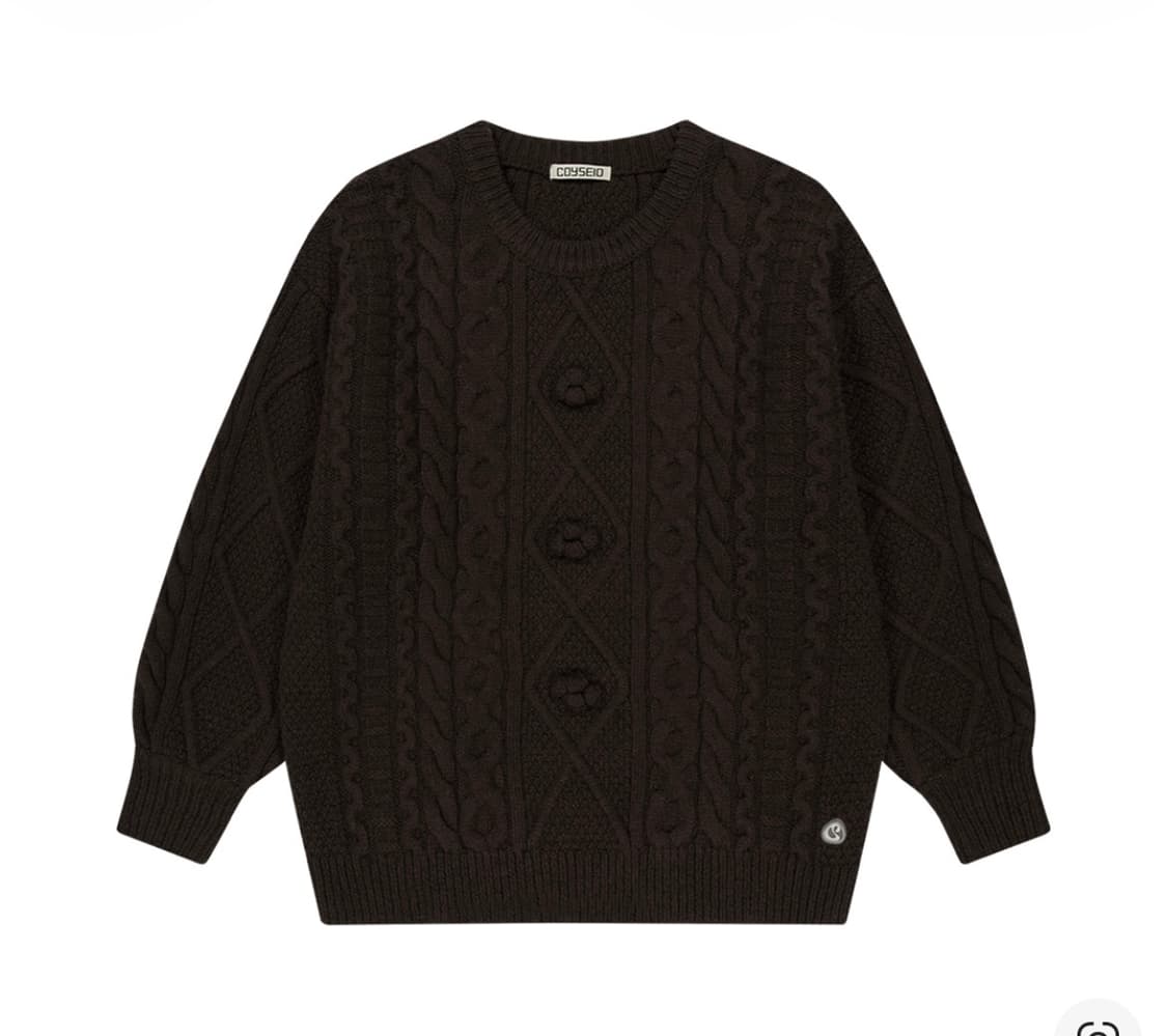 코이세이오 폼폼니트 상품이미지1