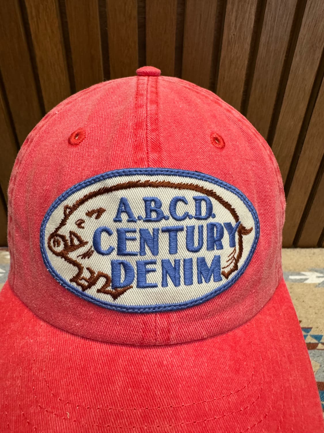 [OS] 캐피탈 센츄리 데님 볼캡 레드 (오사카한정) 상품이미지5