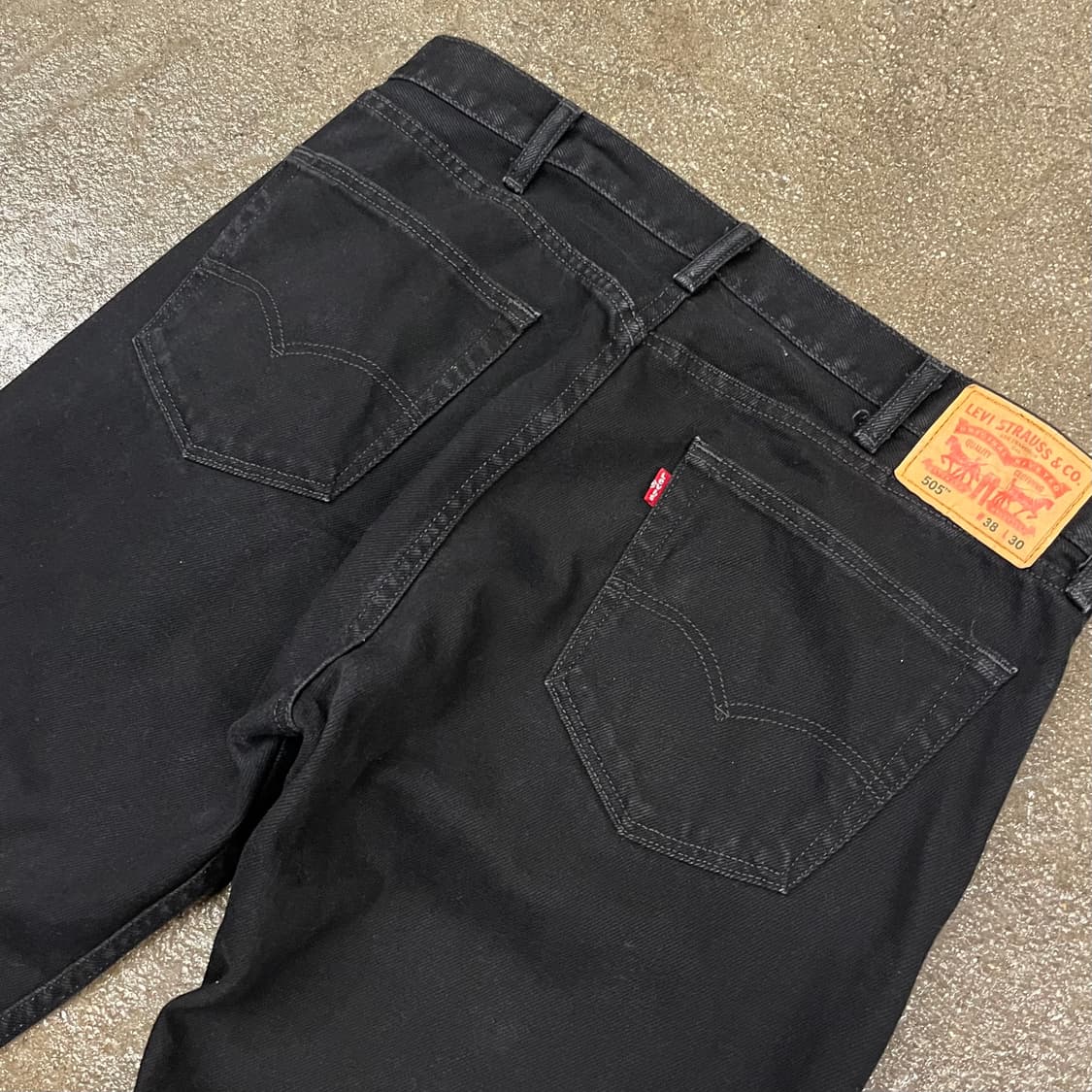 리바이스505 블랙진 (37”) 상품이미지2