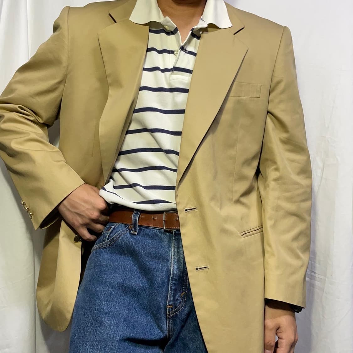 Daks 닥스 2버튼 솔리드 블레이저 상품이미지1