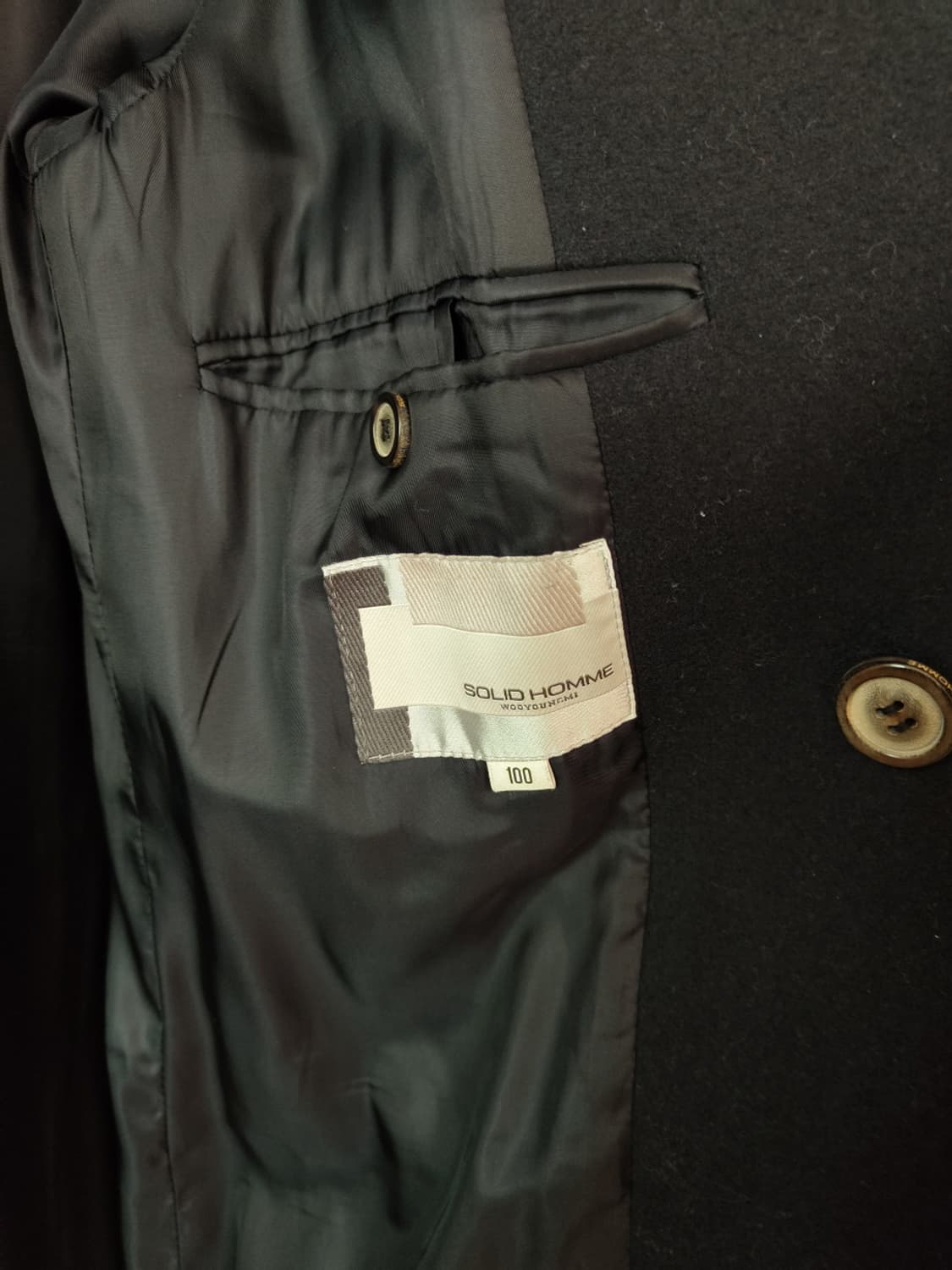 솔리드옴므 오버핏 코트 상품이미지6