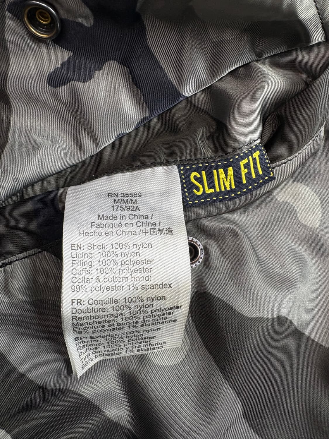 알파인더스트리 카모플라쥬 MA-1 리버시블 항공 점퍼 2482 상품이미지3