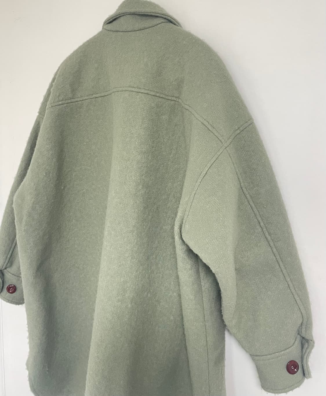 [S] Chloe 끌로에 부클 오버핏 코트 상품이미지5