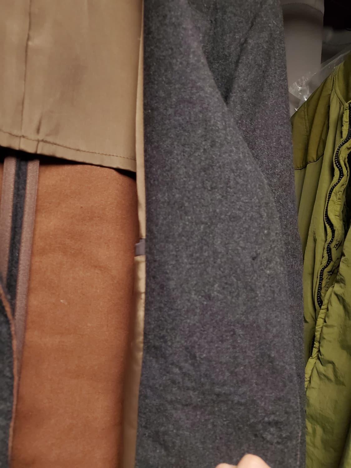 시스템옴므 쭈글이 오버코트 상품이미지3