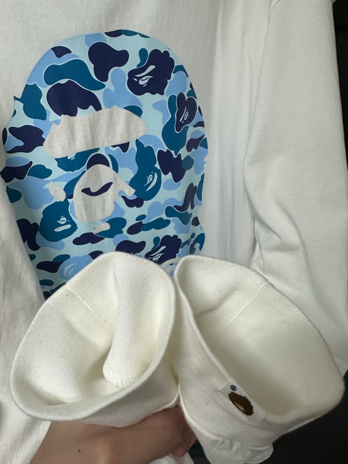 베이프 카모 롱슬리브 2xl xxl 상품이미지5