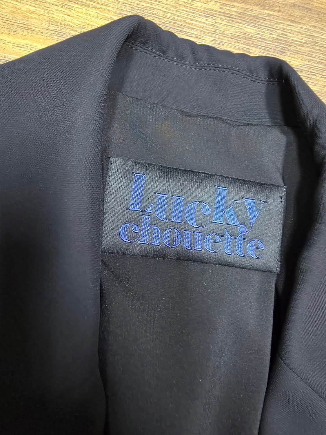 럭키슈에뜨 블랙 숏 자켓 상품이미지2