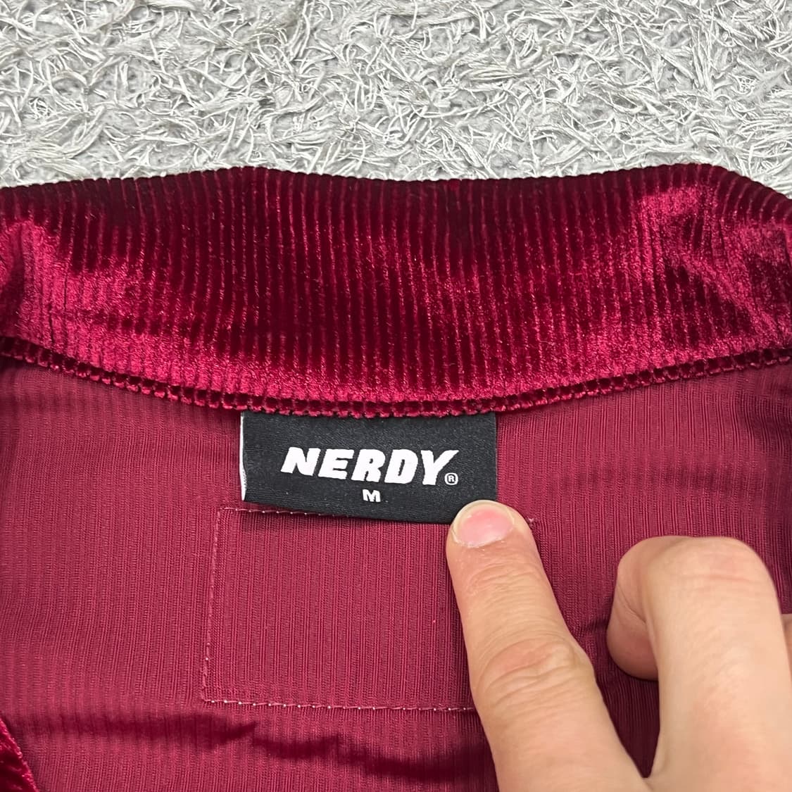 [95-100] 널디 벨벳 져지 상품이미지3