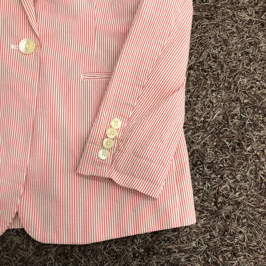 로렌 랄프로렌 폴로 여성 스트라이프 블레이저 자켓 상품이미지3